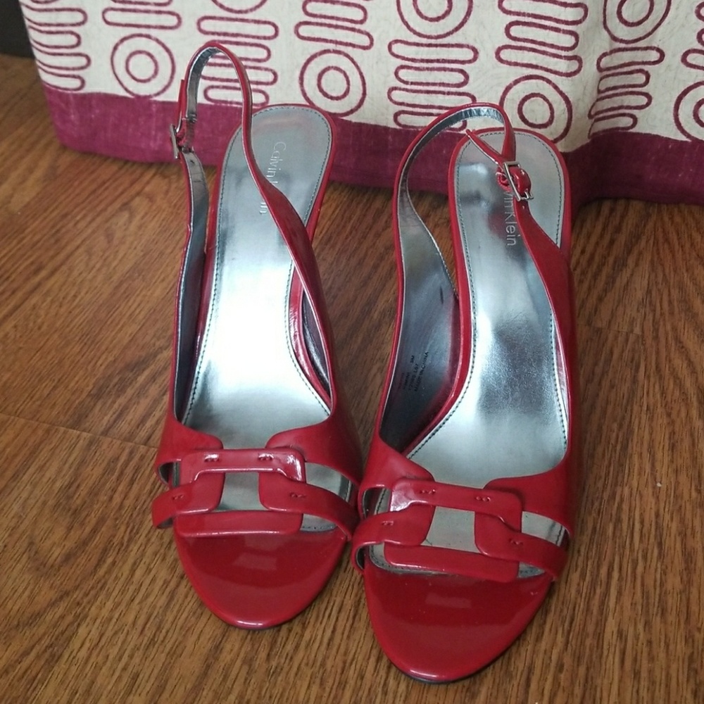 Calvin Klein Red Pumps size 9